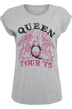 Queen Camiseta de - Tour 75 Crest - XS L - para Mujer