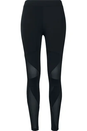 Urban classics Leggins de - Ladies Triangel Tech Mesh Leggings - XS 5XL - para Mujer