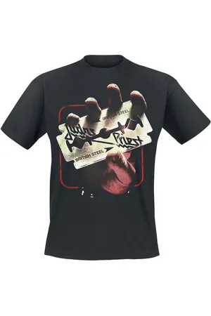Judas Priest Camiseta de - British Steel 50HMY Tour - S XXL - para Hombre