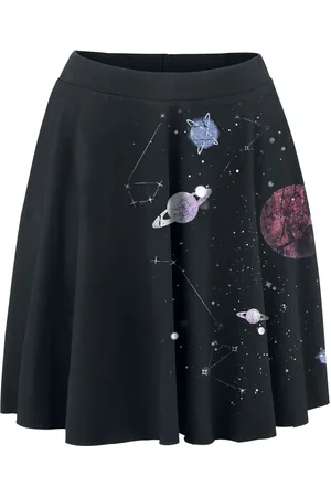 Outer Vision Minifalda de - Planetarium - S XXL - para Mujer