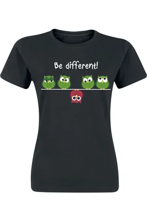 BE DIFFERENT Camiseta Fun de - XS 3XL - para Mujer