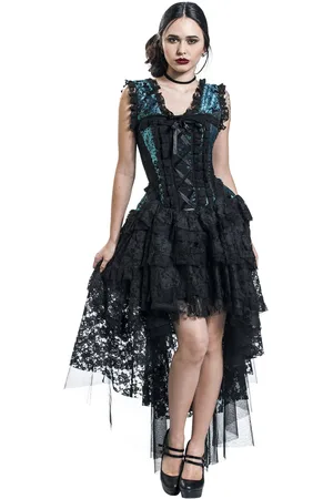 Burleska Vestido largo de - Vestido Ophelie - S 4XL - para Mujer