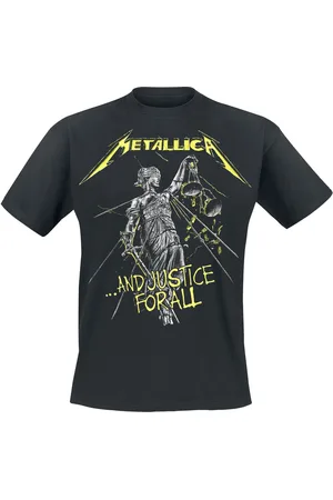 Metallica Camiseta de - ...And Justice For All - Tracklist - S 5XL - para Hombre
