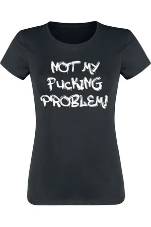 Sprüche Camiseta Fun de - Not My Fucking Problem! - L XL - para Mujer