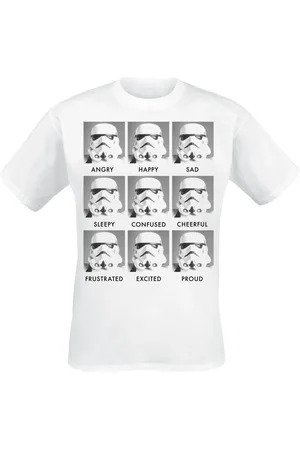 STAR WARS Camiseta Disney de - Stormtrooper - Emotions - S 5XL - para Hombre