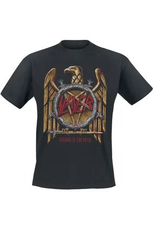 Slayer Camiseta de - Seasons Gold Eagle - S XL - para Hombre