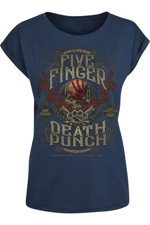 Five Finger Death Punch Camiseta de - 100 Proof - S XL - para Mujer