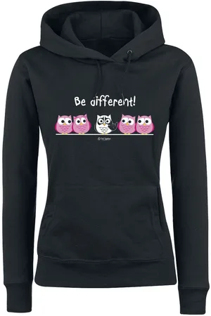 BE DIFFERENT Sudadera con capucha Fun de - - Metal - L XXL - para Mujer