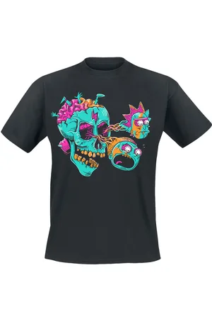 Rick and Morty Camiseta de - Eyeball Skull - M - para Hombre