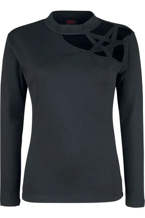 Spiral Camiseta Manga Larga Gótico de - Gothic Elegance - S XXL - para Mujer