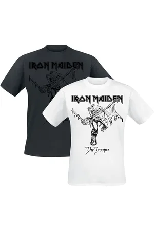 Iron Maiden Camiseta de - Trooper - Doppelpack - S XXL - para Hombre