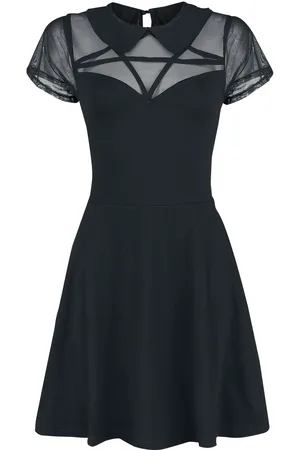 Heartless Vestido Corto Gótico de - Vestido - S XL - para Mujer