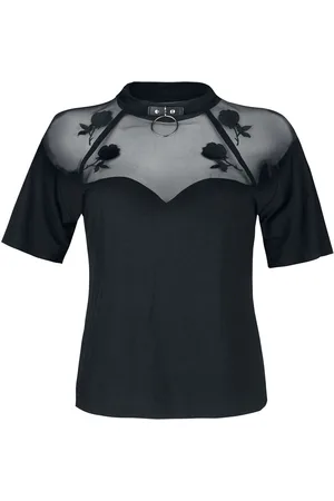 Jawbreaker Camiseta de - Rose Garden Mesh Top - S XXL - para Mujer