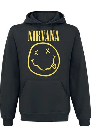 Nirvana Sudadera con capucha de - Logo - S XXL - para Hombre
