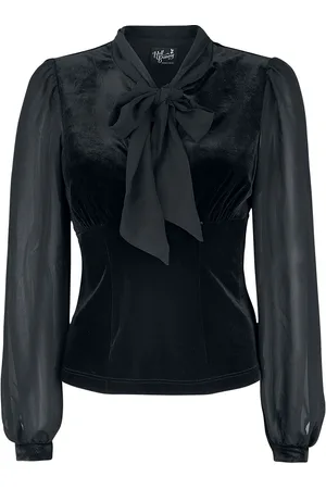 Hell Bunny Blusa Rockabilly de - Gabriella Top - XS 4XL - para Mujer