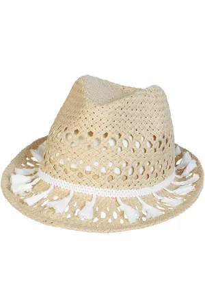 EMP Sombrero de paja con borlas - Sombrero - Mujer