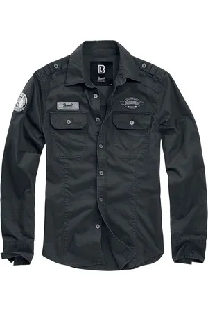 Brandit Manga Larga de - Luis - S 7XL - para Hombre