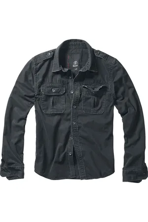 Brandit Manga Larga de - Vintage - S 7XL - para Hombre