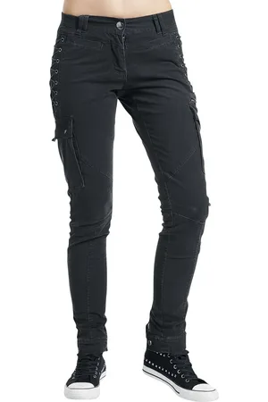 Brandit Tejanos de - Midnight Bondage - W27L30 W34L32 - para Mujer