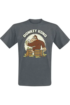 Super Mario Camiseta gaming de - Donkey Kong - S XXL - para Hombre