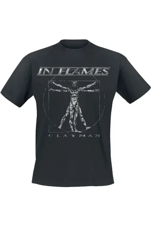 IN FLAMES Camiseta de - Clayman Vintage - S XXL - para Hombre
