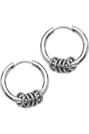 etNox Pendiente de - Aros con anillas - para Mujer