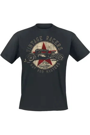 GASOLINE BANDIT Camiseta Rockabilly de - Vintage Racers - S 4XL - para Hombre