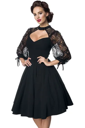 Belsira Vestidos de longitud media Rockabilly de - Lacedress - M XXL - para Mujer