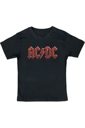 AC/DC Camiseta de - Metal-Kids - Logo - 92 164 - para niñas & niños
