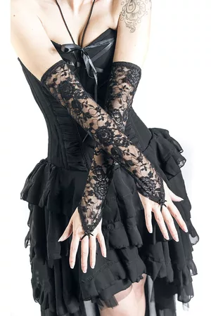 Sinister Gothic Tapa brazos Gótico de - Gothic Arm Warmers - para Mujer
