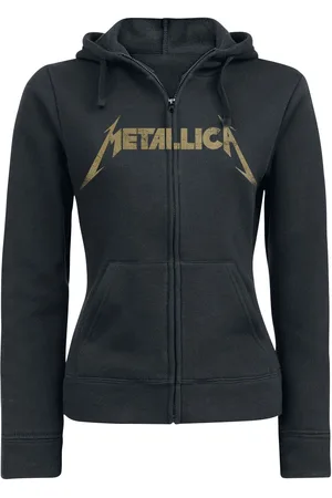 Metallica Capucha con cremallera de - Hetfield Iron Cross Guitar - S XXL - para Mujer