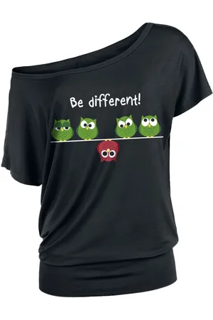 BE DIFFERENT Camiseta Fun de - XS 5XL - para Mujer
