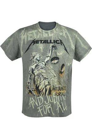 Metallica Camiseta de - ... And Justice For All - Neon Backdrop - S XXL - para Hombre