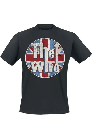 The Who Camiseta de - Distressed Union Jack - M XXL - para Hombre