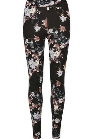 Urban classics Leggins de - Ladies Soft AOP Leggings - XS XXL - para Mujer