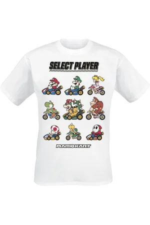 Super Mario Camiseta gaming de - Kart - Choose Your Driver - S XXL - para Hombre
