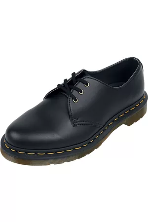 Dr. Martens Zapatos con cordones Rockabilly de - 1461 Vegan Black Felix Rub Off - EU36 EU40 - para