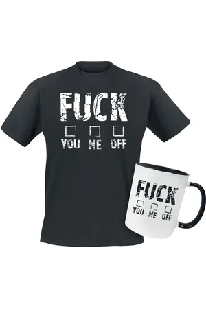 Sprüche Camiseta Fun de - Set regalo - Fuck you me off - M 3XL - para Hombre