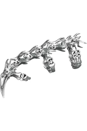 etNox hard and heavy Anillo de - Espina Dorsal - para Mujer