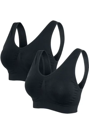 Urban classics Ropa Interior de - Sujetador Deportivo con Relleno - XS 5XL - para Mujer