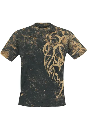 Outer Vision Camiseta de - Marble Tattoo - S 3XL - para Hombre