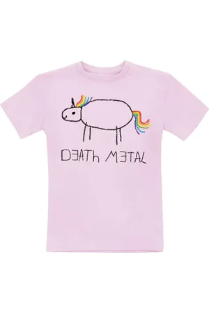 Tierisch Camiseta Unicornio de - Kids - Death Metal Unicorn - 104 140 - para niñas & niños