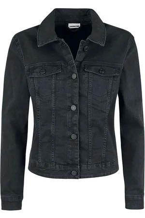 Noisy May Chaqueta Tejana de - Debra Black Wash Denim - XS XXL - para Mujer