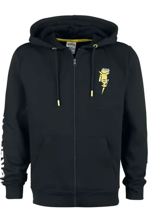 Pokemon Capucha con cremallera gaming de - Pikachu - S M - para Hombre