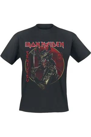 Iron Maiden Camiseta de - Senjutsu Eddie Gold Circle - S 4XL - para Hombre