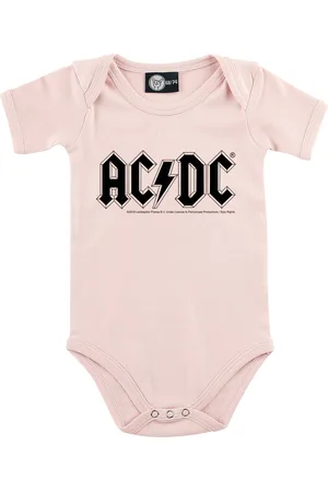 AC/DC Body de - Metal-Kids - Logo - 56/62 80/86 - para niñas & niños