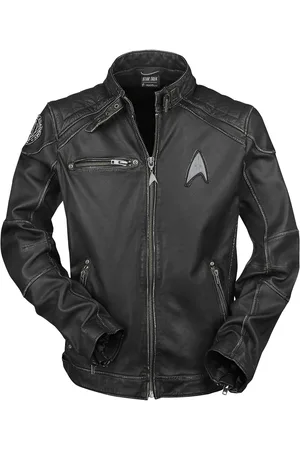 Star Trek Chaqueta de Cuero de - Starship - S 3XL - para Hombre