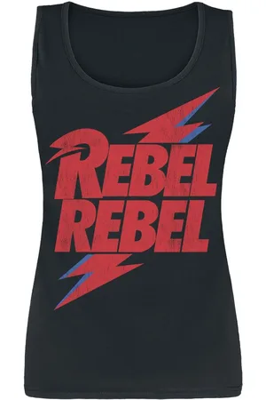 David Bowie Top de - Rebel Rebel - S XXL - para Mujer