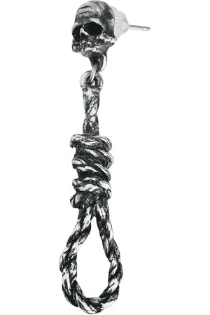 Alchemy Pendientes Gótico de - Hangman´s Noose - para Mujer