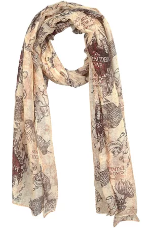 Harry Potter Pañuelo de - Mapa del Merodeador - para Mujer